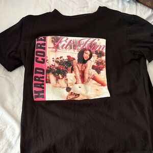 Lil Kim Graphic Black T-Shirt men’s medium hard core